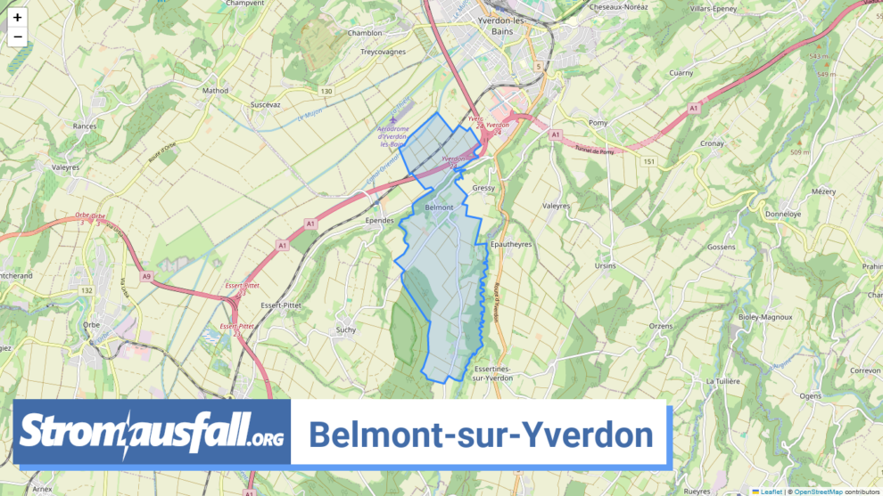 stromausfall ch gemeinde belmont sur yverdon