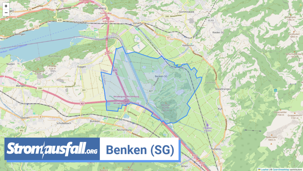 stromausfall ch gemeinde benken sg