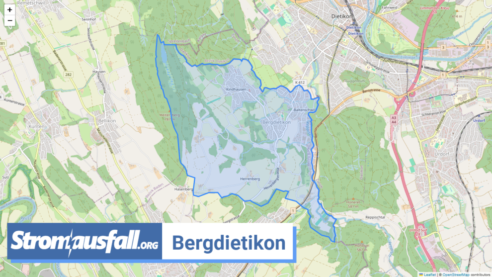 stromausfall ch gemeinde bergdietikon