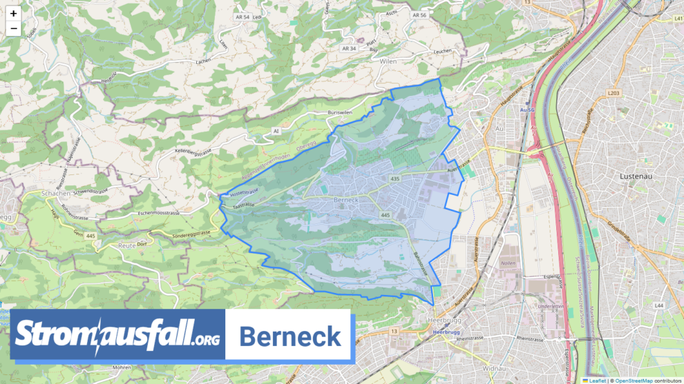 stromausfall ch gemeinde berneck