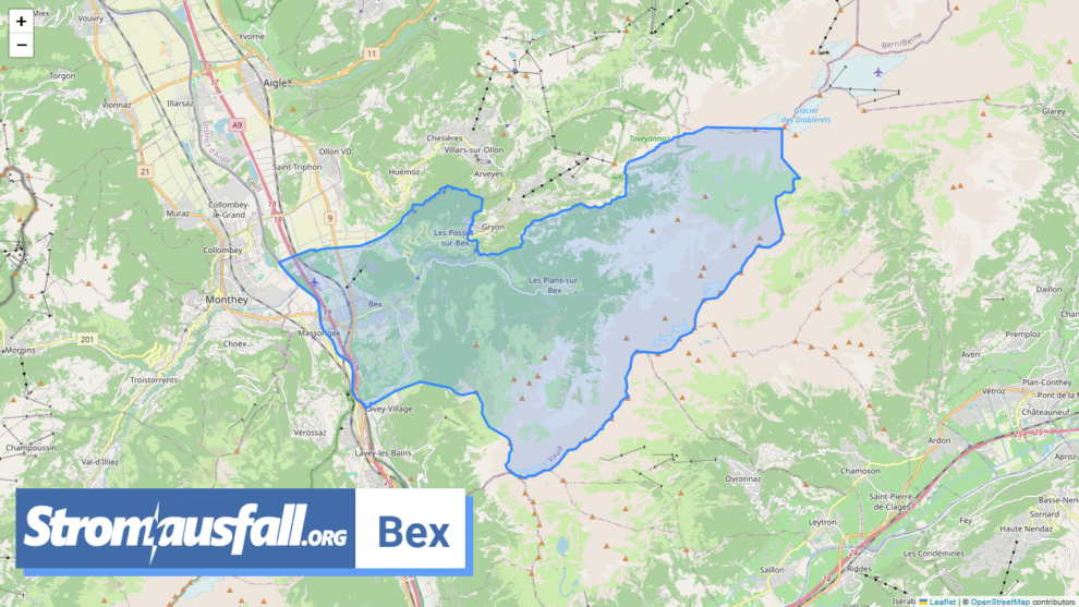 stromausfall ch gemeinde bex