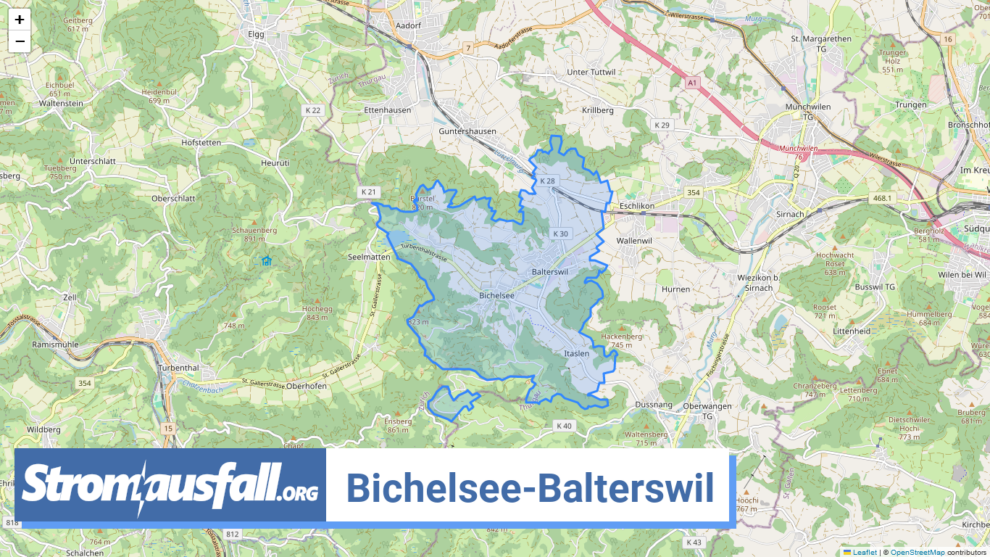 stromausfall ch gemeinde bichelsee balterswil