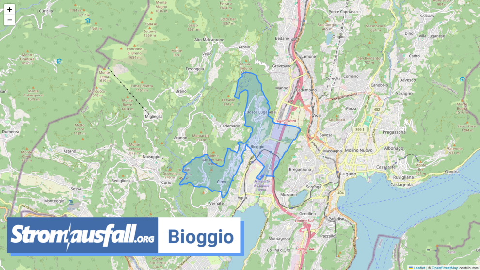 stromausfall ch gemeinde bioggio