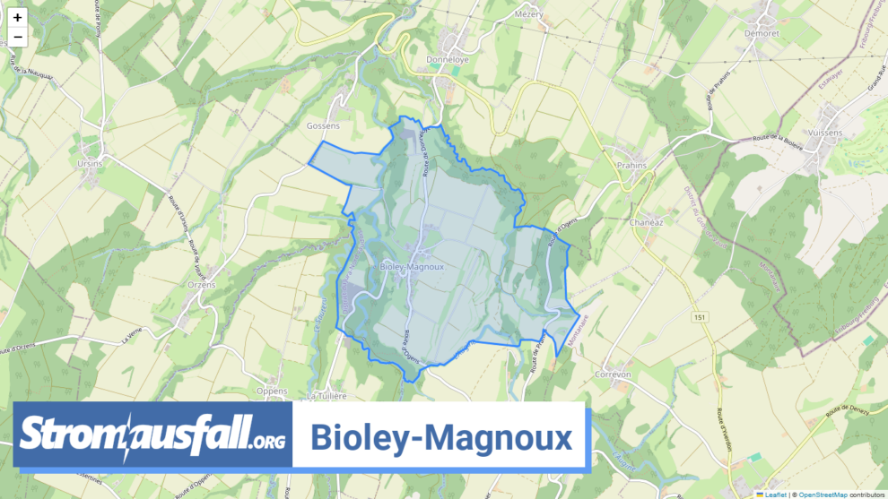 stromausfall ch gemeinde bioley magnoux