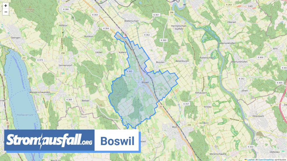 stromausfall ch gemeinde boswil