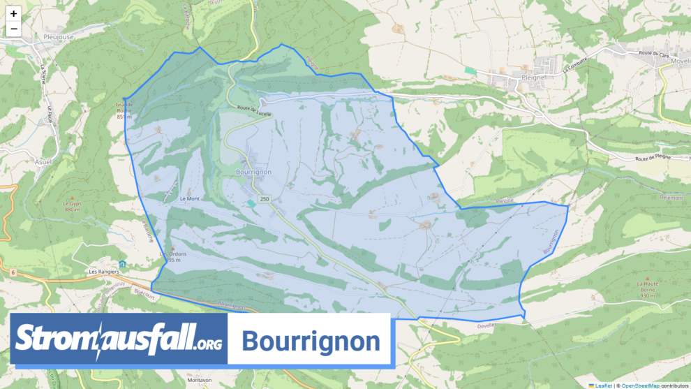 stromausfall ch gemeinde bourrignon