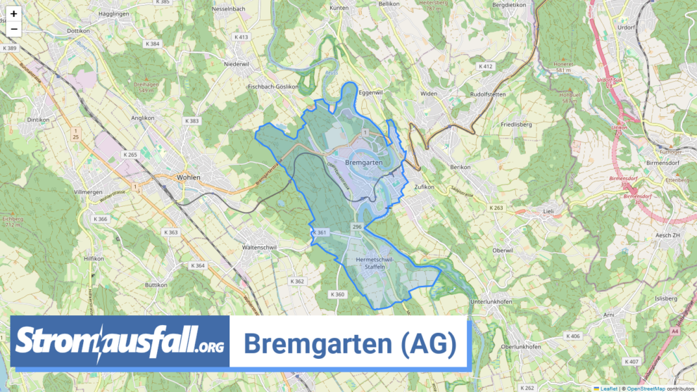 stromausfall ch gemeinde bremgarten ag