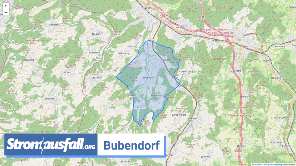 stromausfall ch gemeinde bubendorf