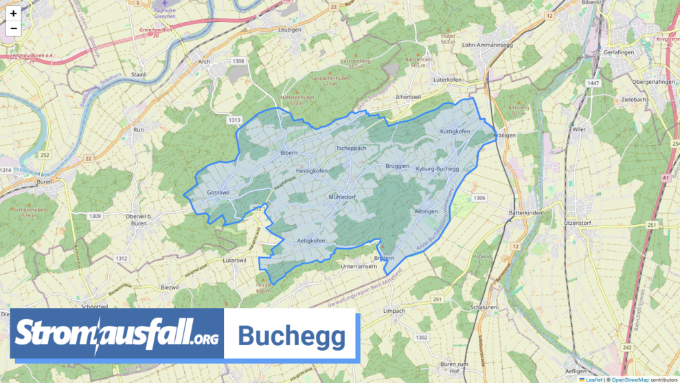 stromausfall ch gemeinde buchegg