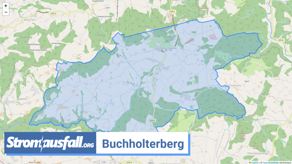 stromausfall ch gemeinde buchholterberg