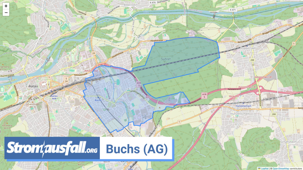 stromausfall ch gemeinde buchs ag