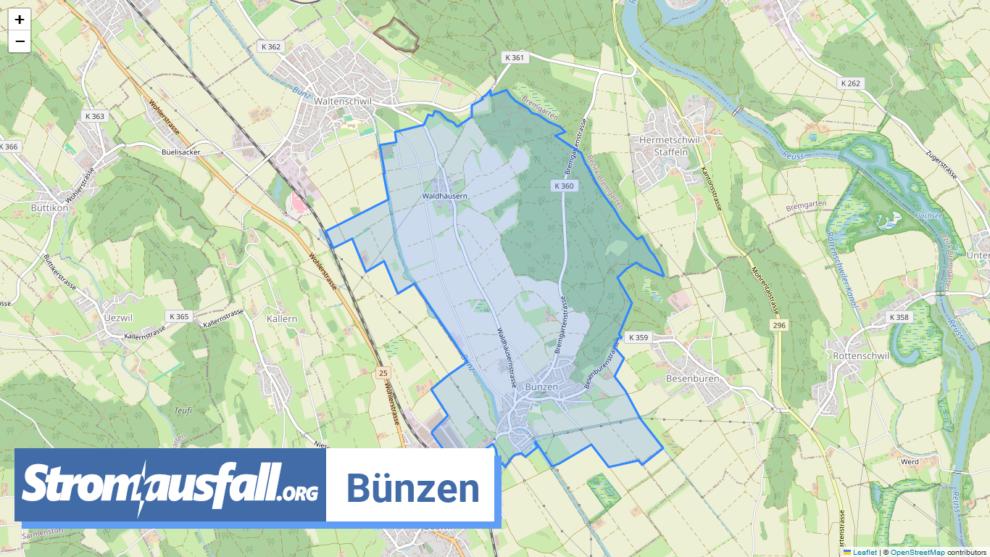 stromausfall ch gemeinde buenzen