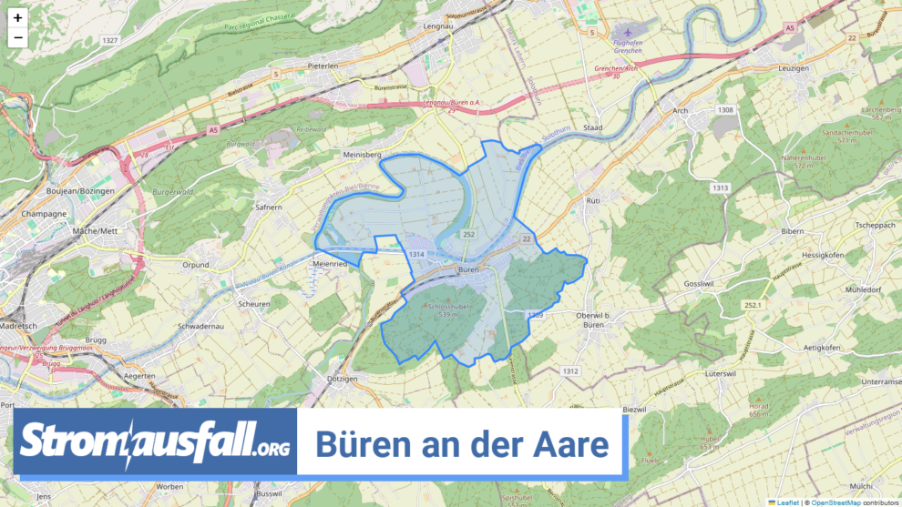 stromausfall ch gemeinde bueren an der aare