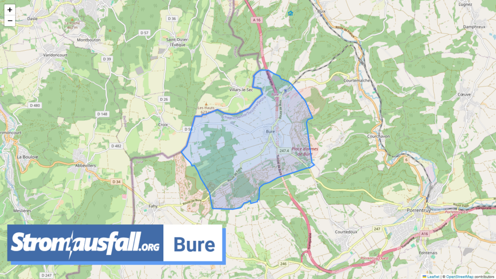 stromausfall ch gemeinde bure