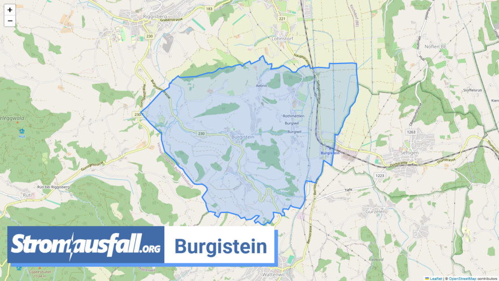 stromausfall ch gemeinde burgistein