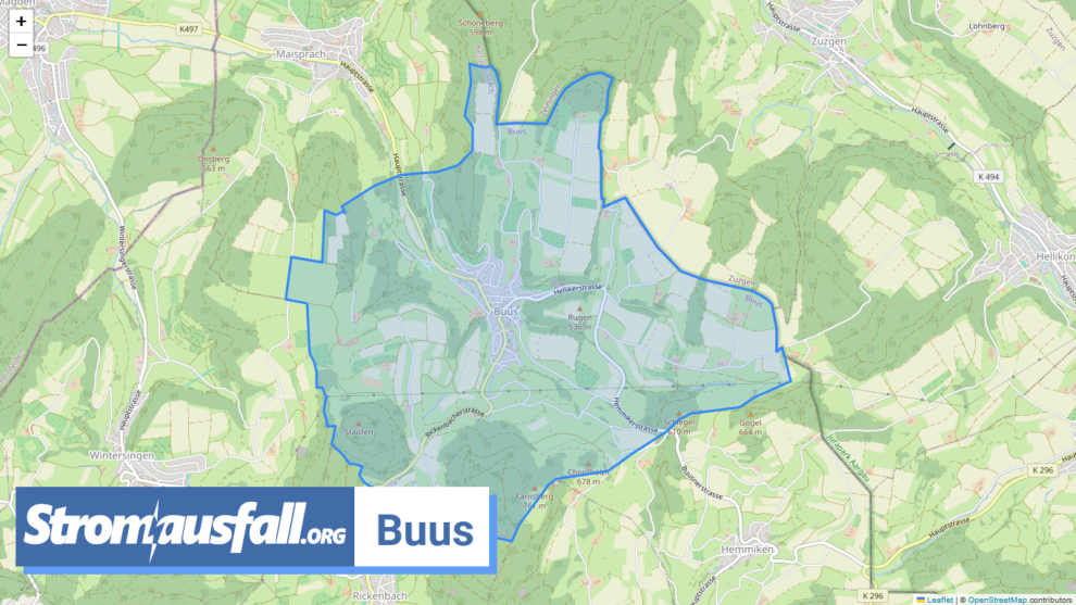 stromausfall ch gemeinde buus