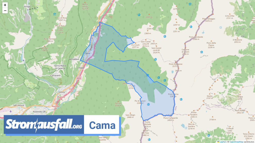 stromausfall ch gemeinde cama