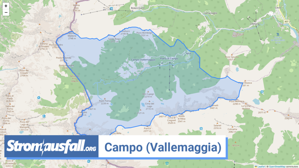 stromausfall ch gemeinde campo vallemaggia