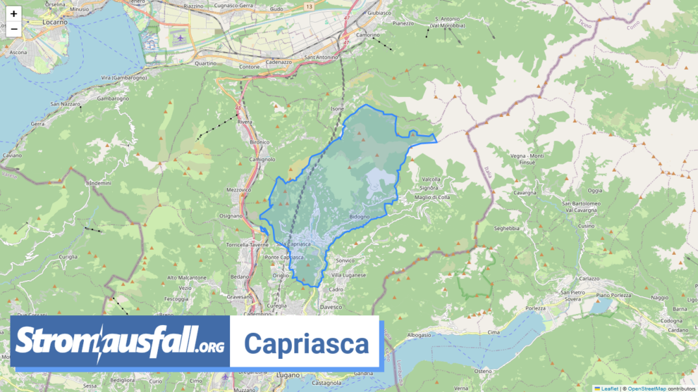 stromausfall ch gemeinde capriasca