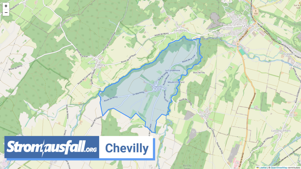 stromausfall ch gemeinde chevilly