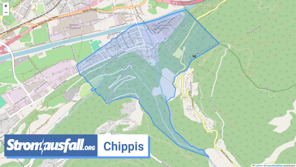 stromausfall ch gemeinde chippis