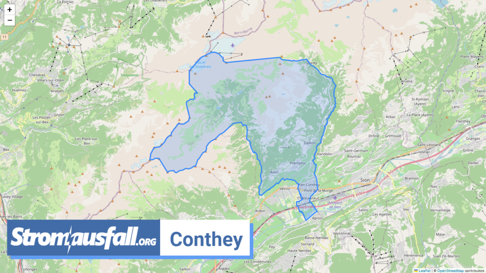 stromausfall ch gemeinde conthey