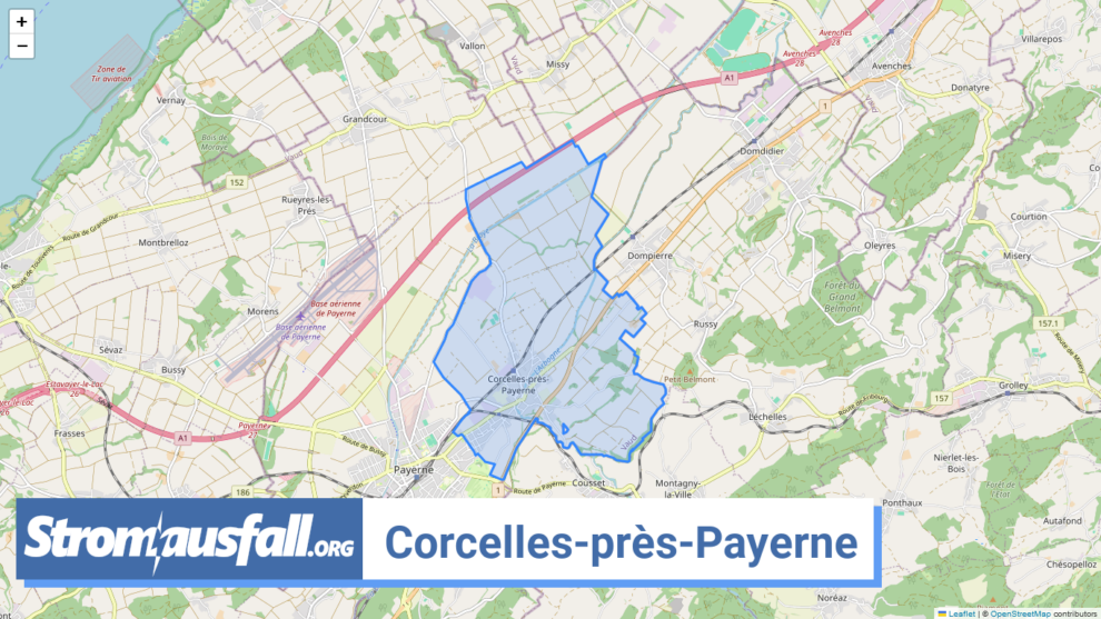 stromausfall ch gemeinde corcelles pres payerne