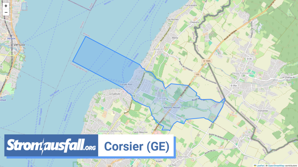 stromausfall ch gemeinde corsier ge