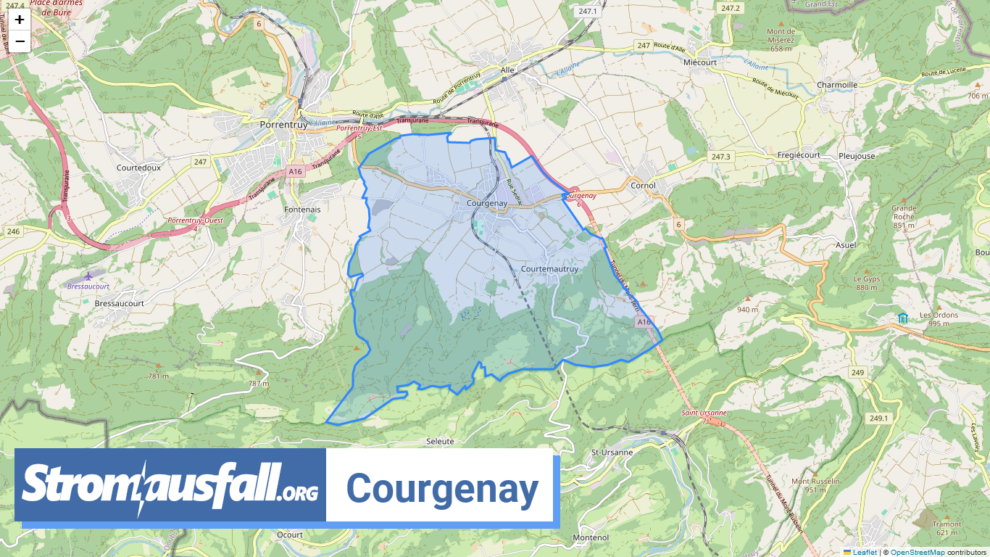 stromausfall ch gemeinde courgenay