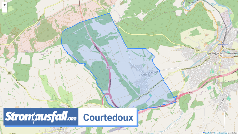 stromausfall ch gemeinde courtedoux