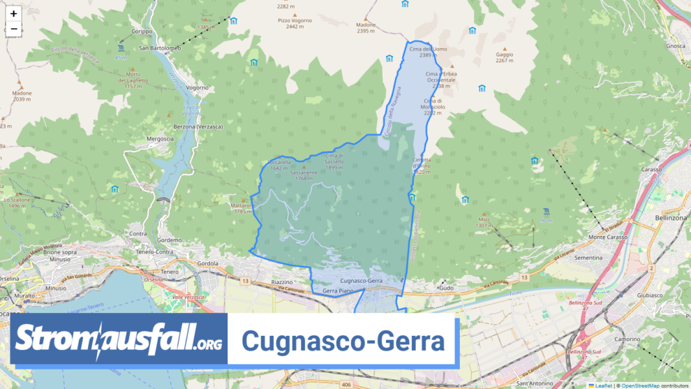 stromausfall ch gemeinde cugnasco gerra