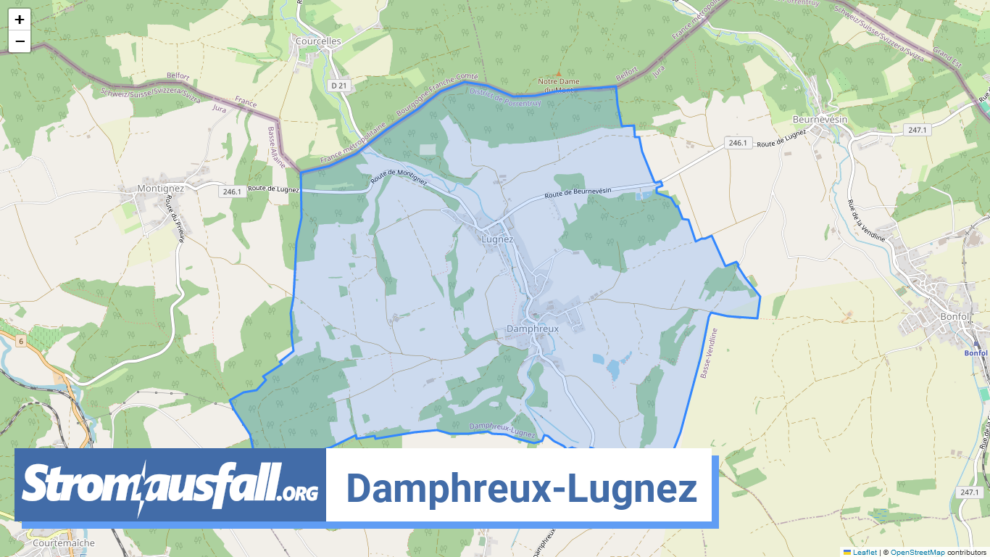 stromausfall ch gemeinde damphreux lugnez