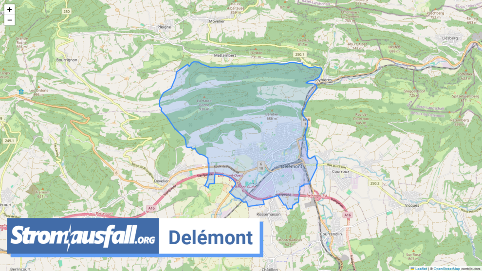 stromausfall ch gemeinde delemont