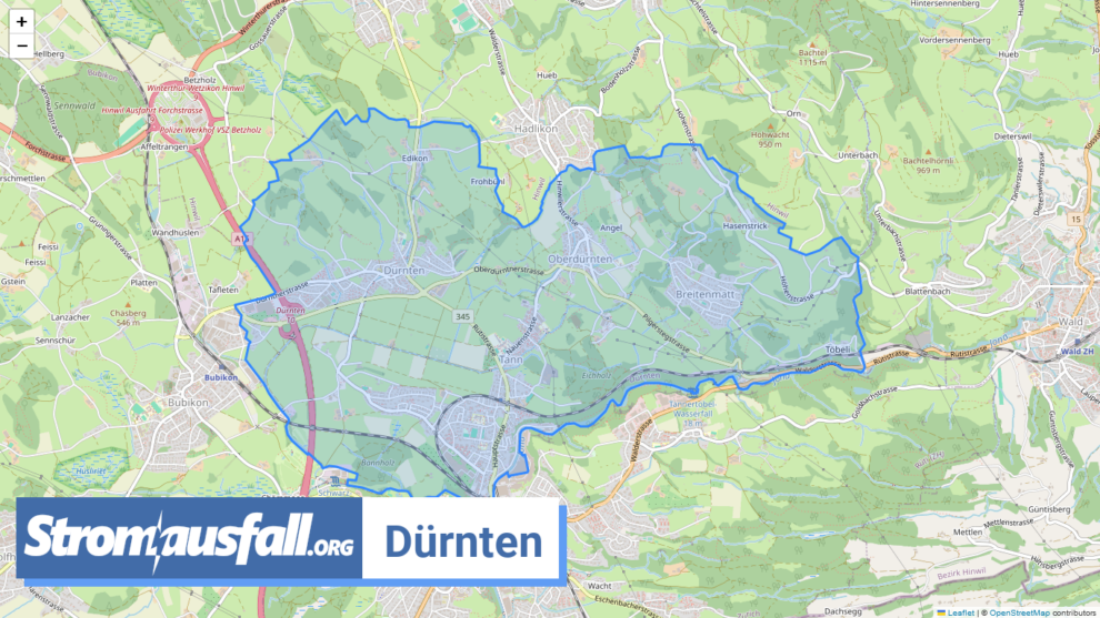 stromausfall ch gemeinde duernten