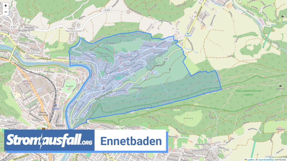 stromausfall ch gemeinde ennetbaden