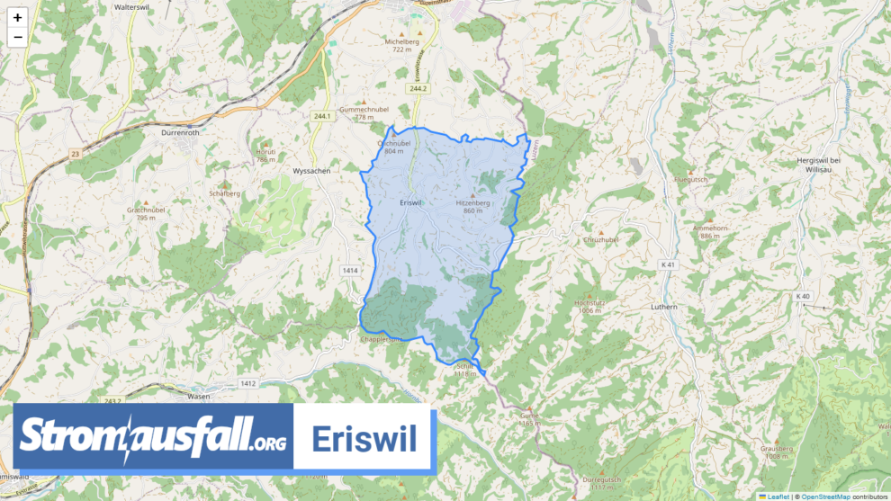 stromausfall ch gemeinde eriswil