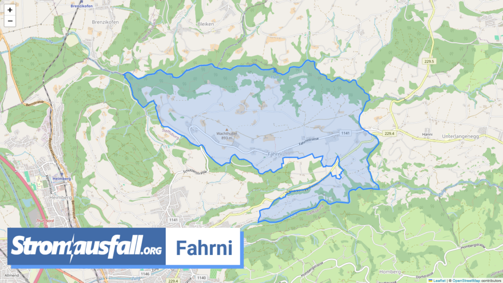 stromausfall ch gemeinde fahrni