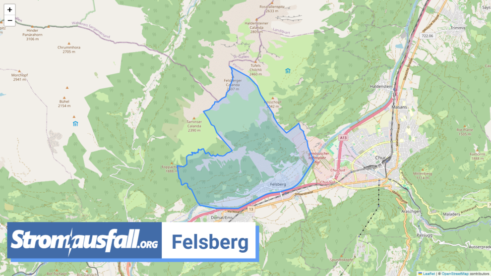 stromausfall ch gemeinde felsberg