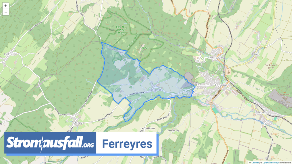 stromausfall ch gemeinde ferreyres