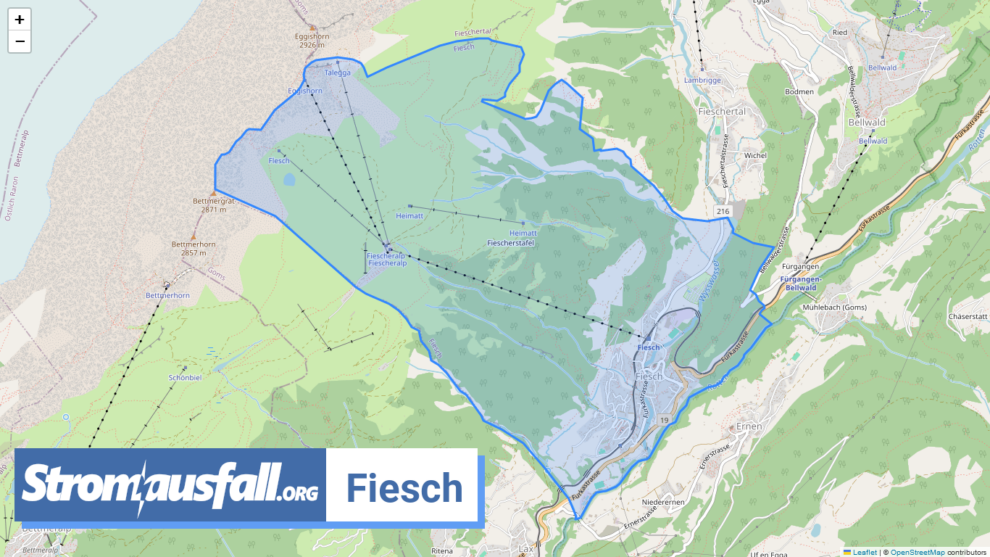 stromausfall ch gemeinde fiesch