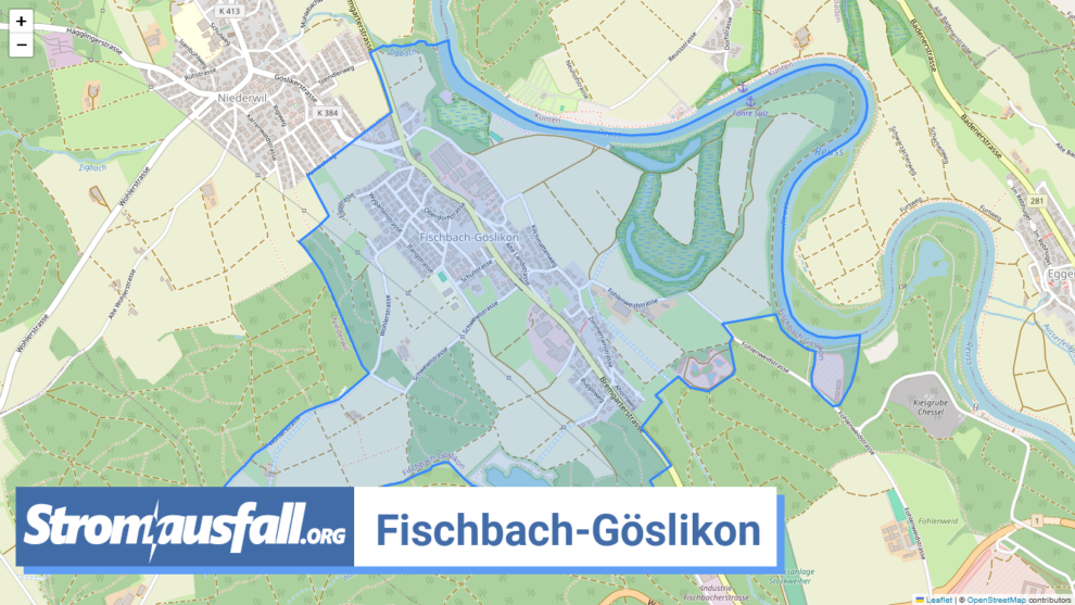 stromausfall ch gemeinde fischbach goeslikon