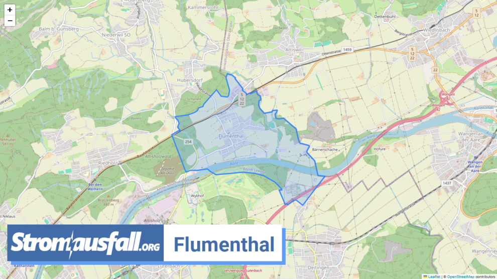 stromausfall ch gemeinde flumenthal