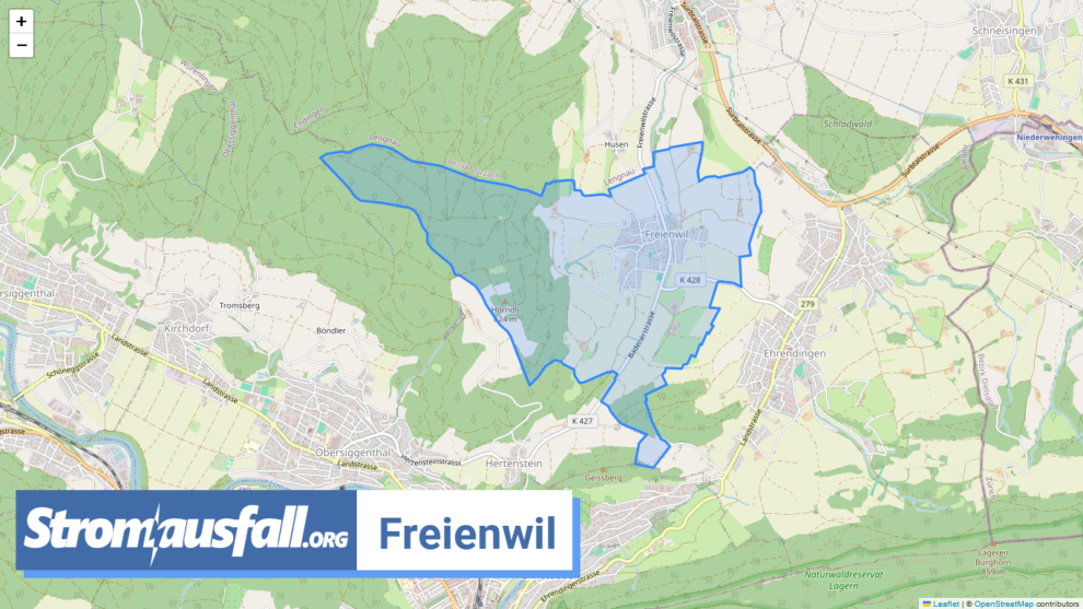 stromausfall ch gemeinde freienwil