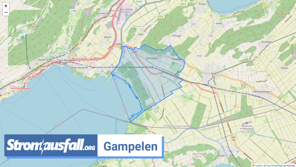 stromausfall ch gemeinde gampelen