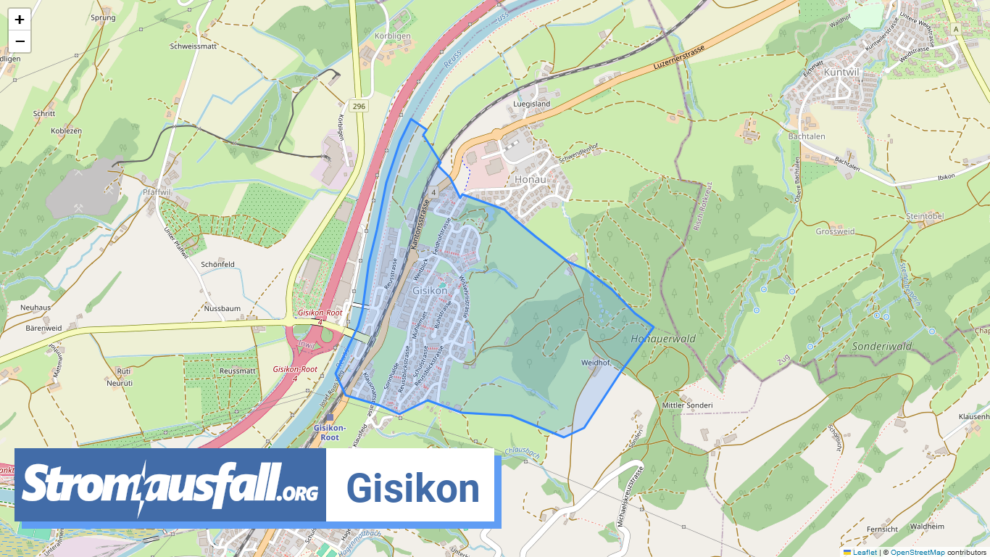 stromausfall ch gemeinde gisikon