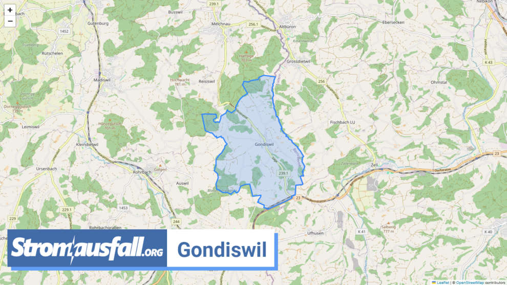 stromausfall ch gemeinde gondiswil