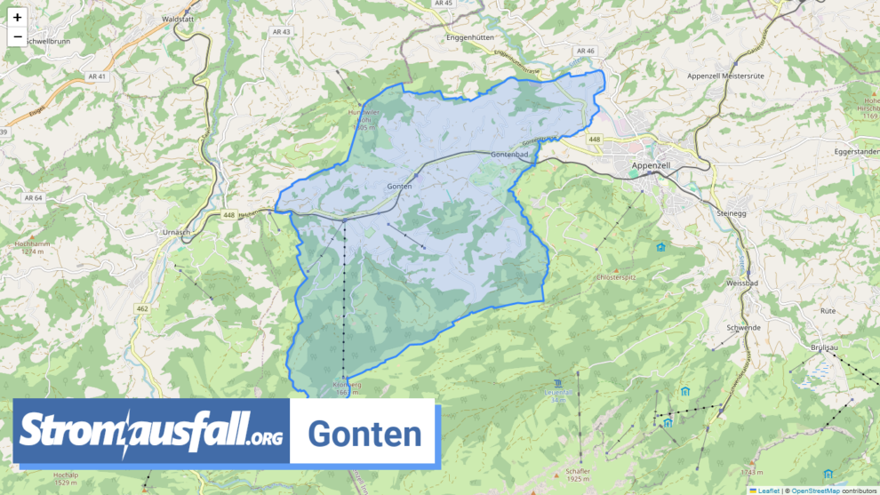 stromausfall ch gemeinde gonten