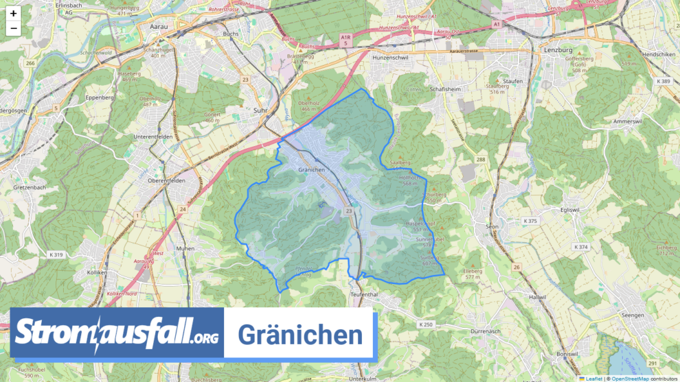 stromausfall ch gemeinde graenichen