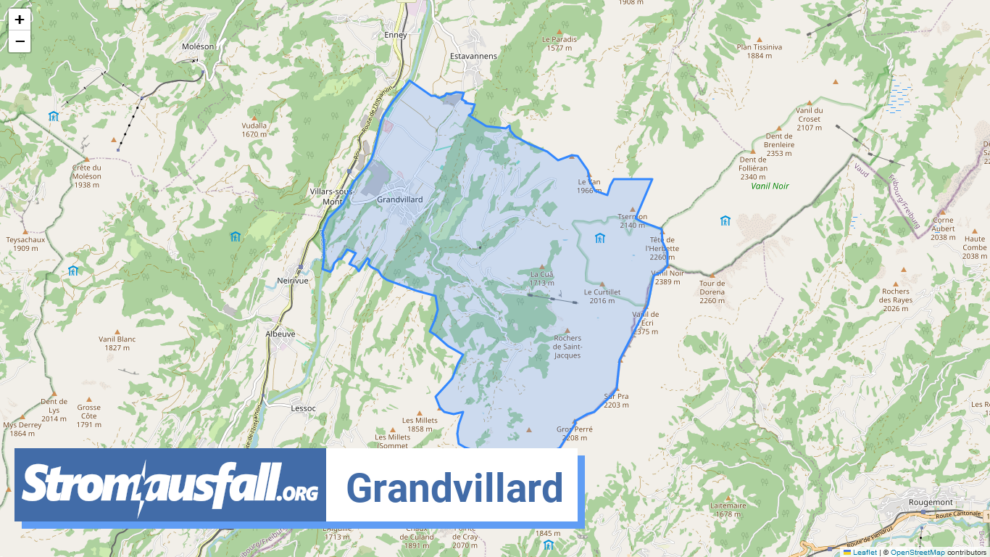 stromausfall ch gemeinde grandvillard