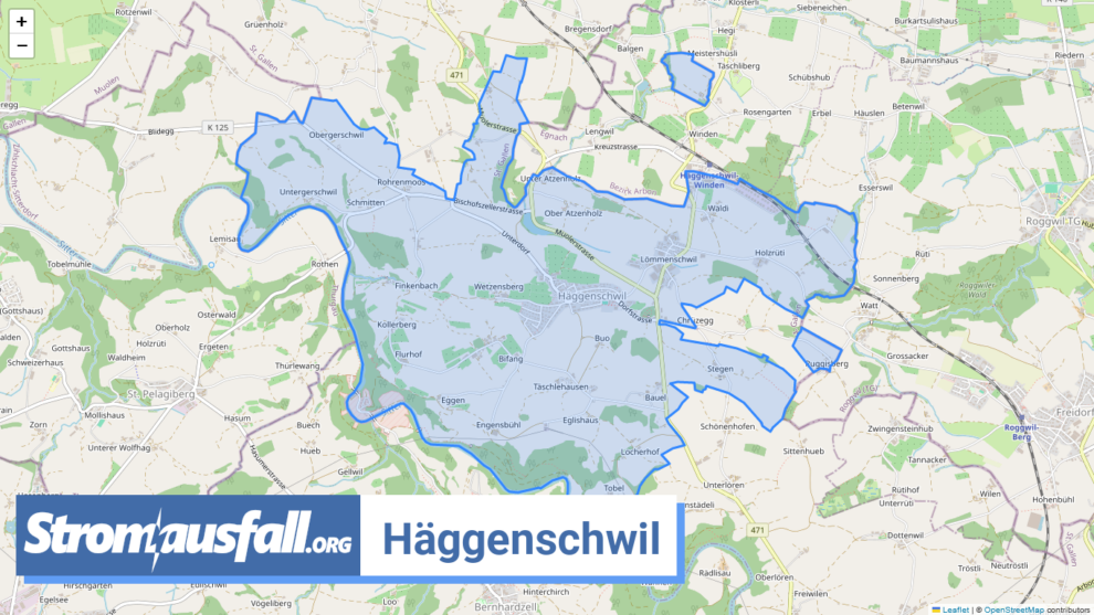 stromausfall ch gemeinde haeggenschwil